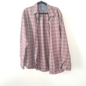 Ralph Lauren Men's Red Plaid Shirt